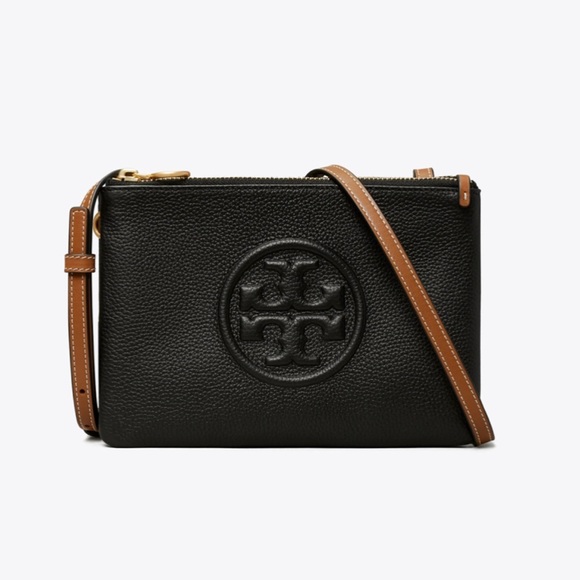 Tory Burch Handbags - Tory Burch PERRY BOMBÉ DOUBLE-ZIP CROSSBODY